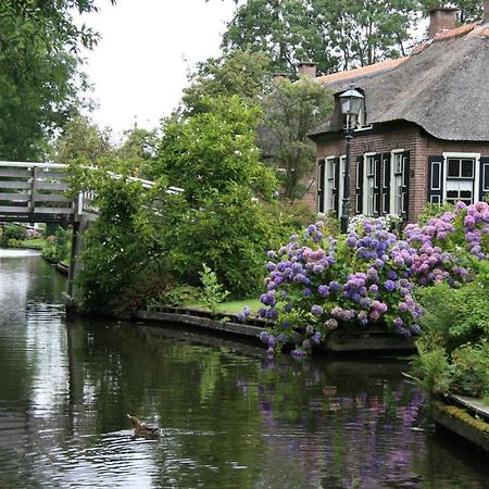 Schiphuis Giethoorn/Wanneperveen Villa Bagian luar foto