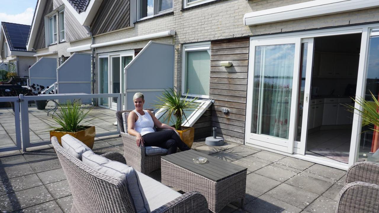 Schiphuis Giethoorn/Wanneperveen Villa Bagian luar foto